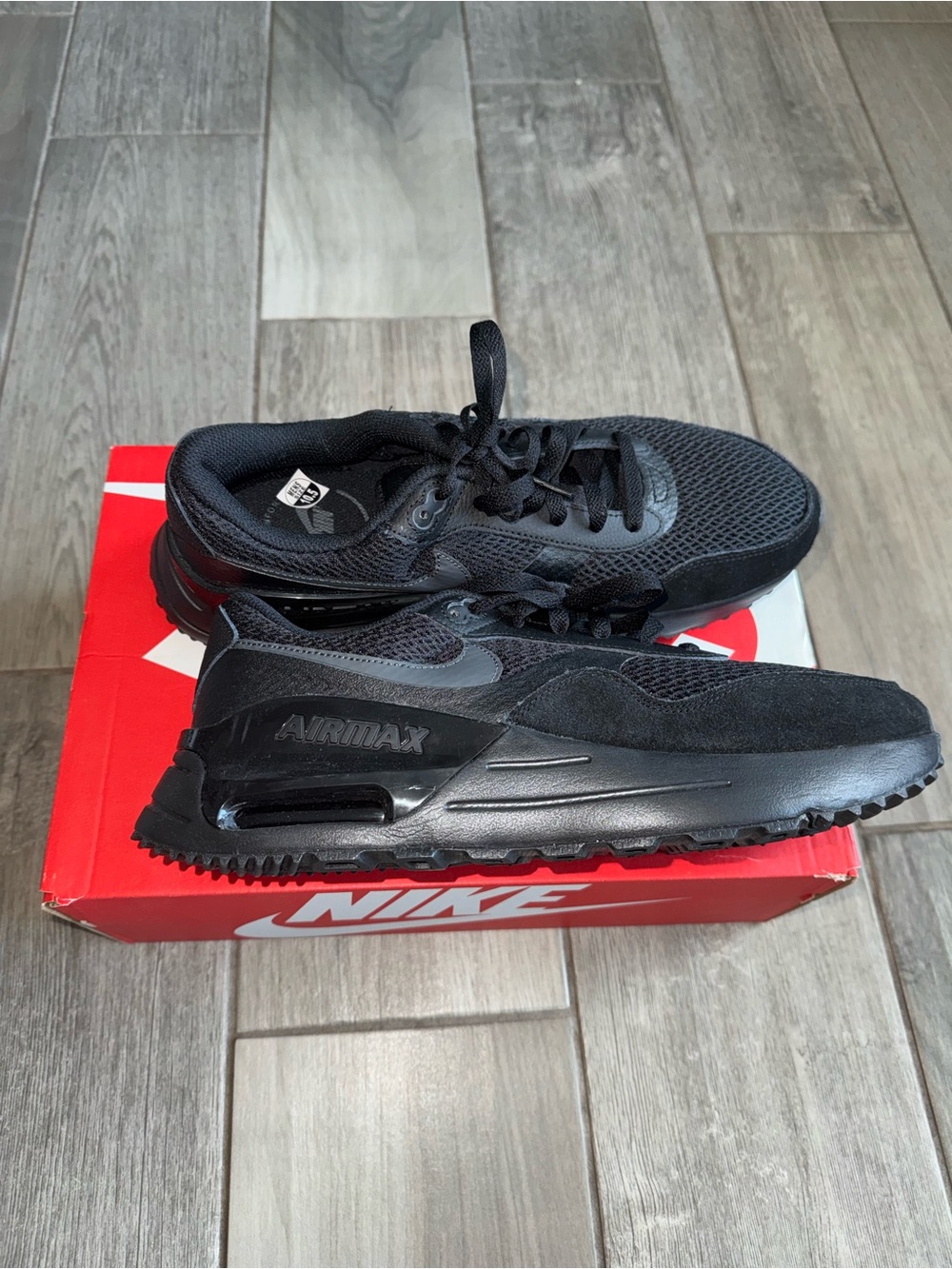 Nike Black Air Max Men's Sneakers